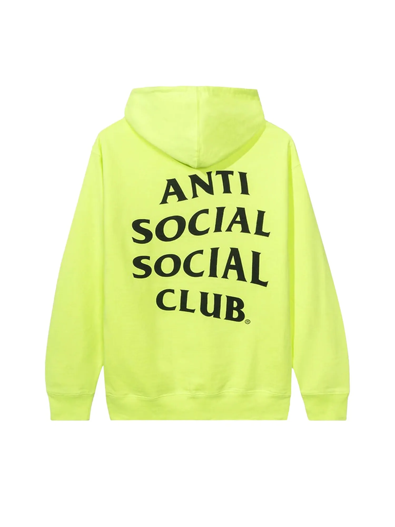 Толстовка с открытым верхом Anti Social Social Club Неоново-зеленый — изображение 2 из 2