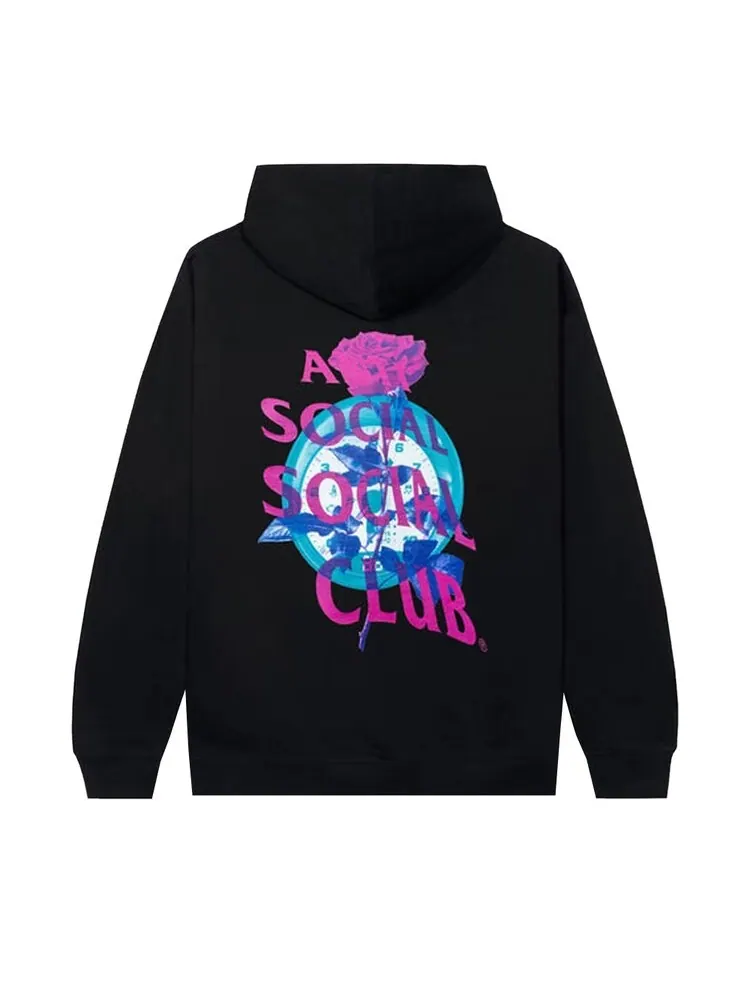 Худи Anti Social Social Club Out Of Time 'Black' — изображение 2 из 2, черный