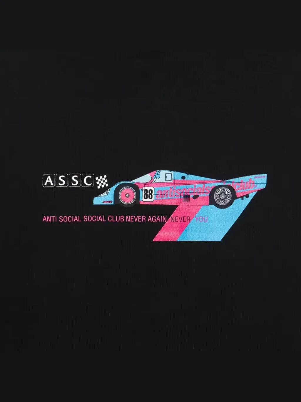 Толстовка с капюшоном Anti Social Social Club Popcorn — изображение 3 из 4, черный