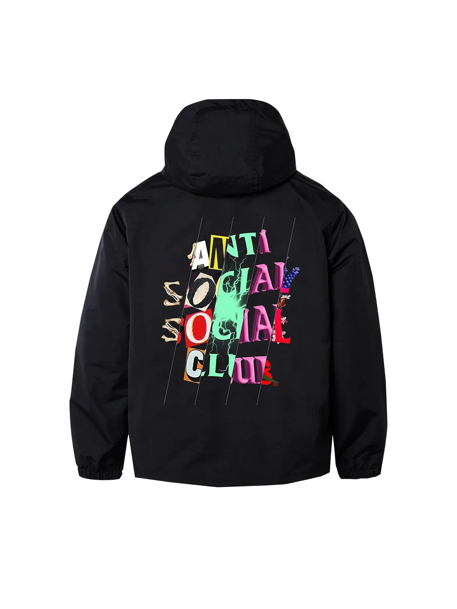 Куртка-анорак Anti Social Social Club Radness — изображение 2 из 2, черный