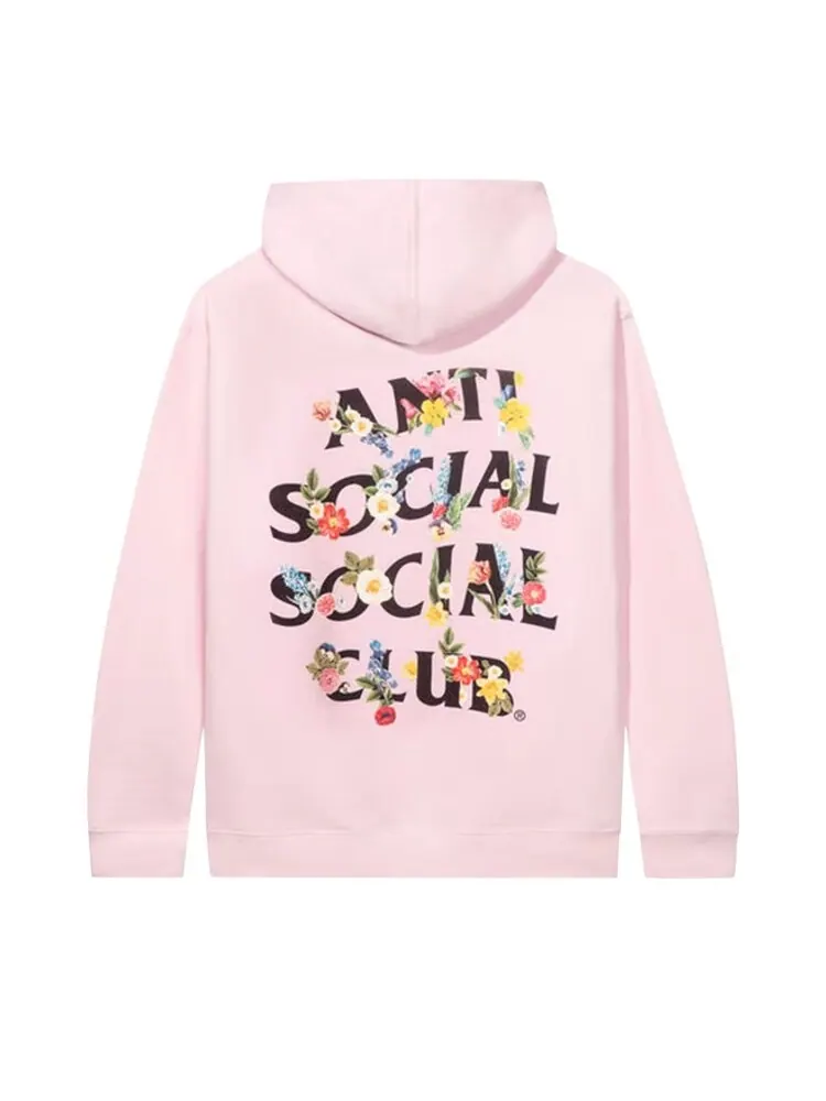 Худи Anti Social Social Club Self Conclusion 'Pink' — изображение 2 из 2, розовый