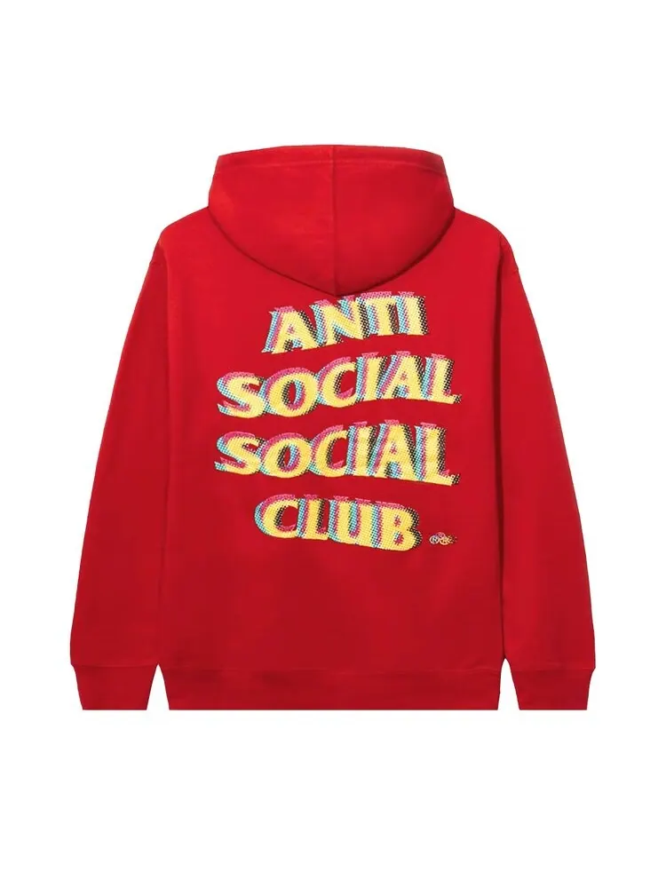 Худи Anti Social Social Club Stir Crazy 'Red' — изображение 2 из 2, красный