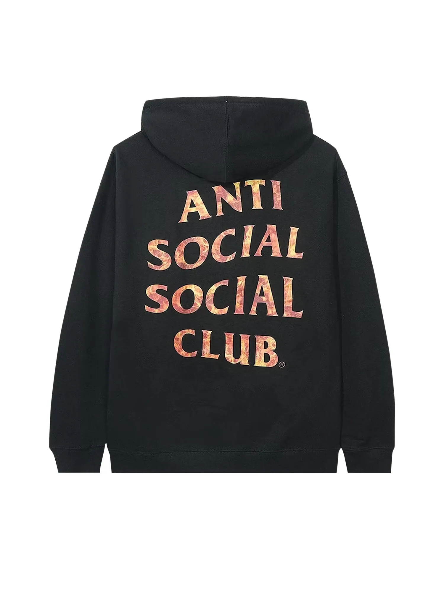 Толстовка Anti Social Social Club со спиралью — изображение 2 из 4, черный