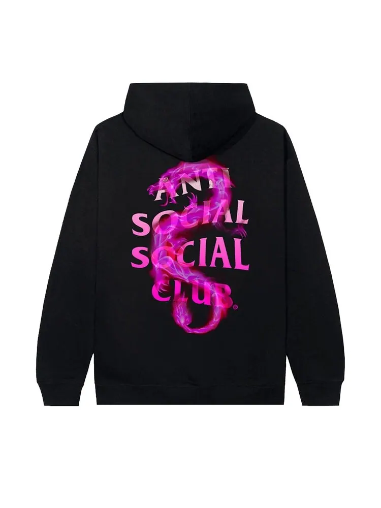Худи Anti Social Social Club Summer In Minsk 'Black' — изображение 2 из 2, черный