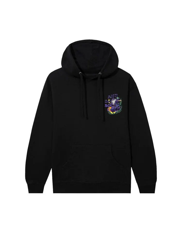 Худи Anti Social Social Club Sleave Hoodie — изображение 1 из 4, черный
