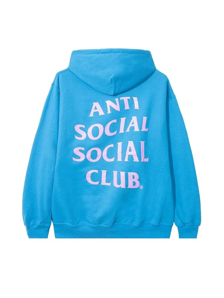 Худи Anti Social Social Club Samsies 'Blue' — изображение 2 из 2, синий