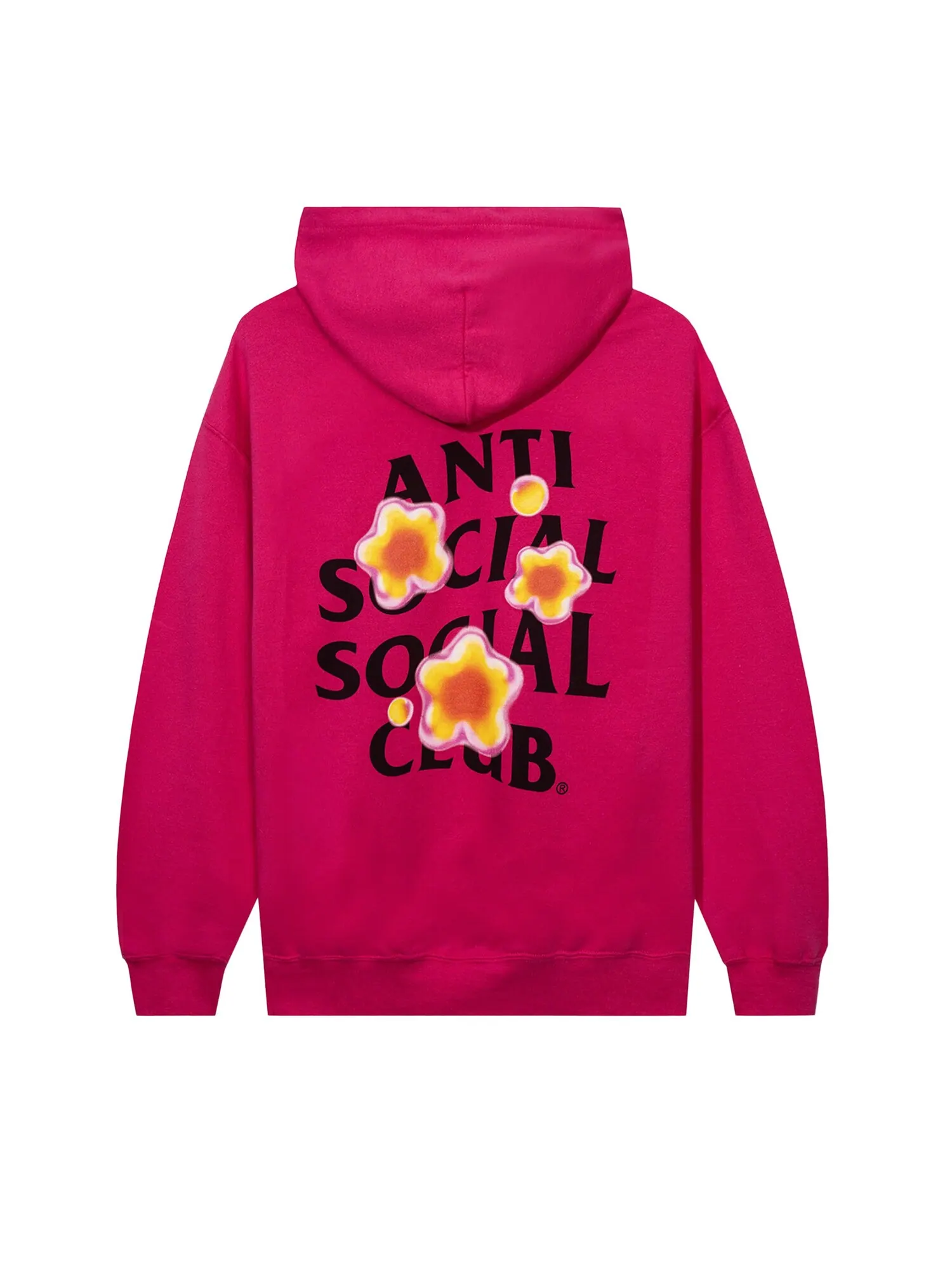 Толстовка Anti Social Social Club See The Feeling Розовая — изображение 2 из 3, розовый