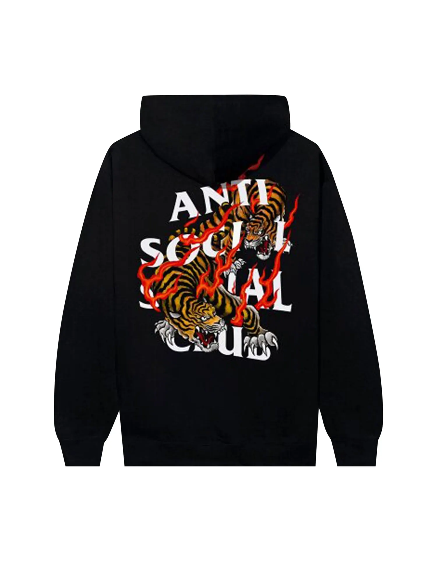 Толстовка Anti Social Social Club Тигровая кровь — изображение 2 из 2, черный