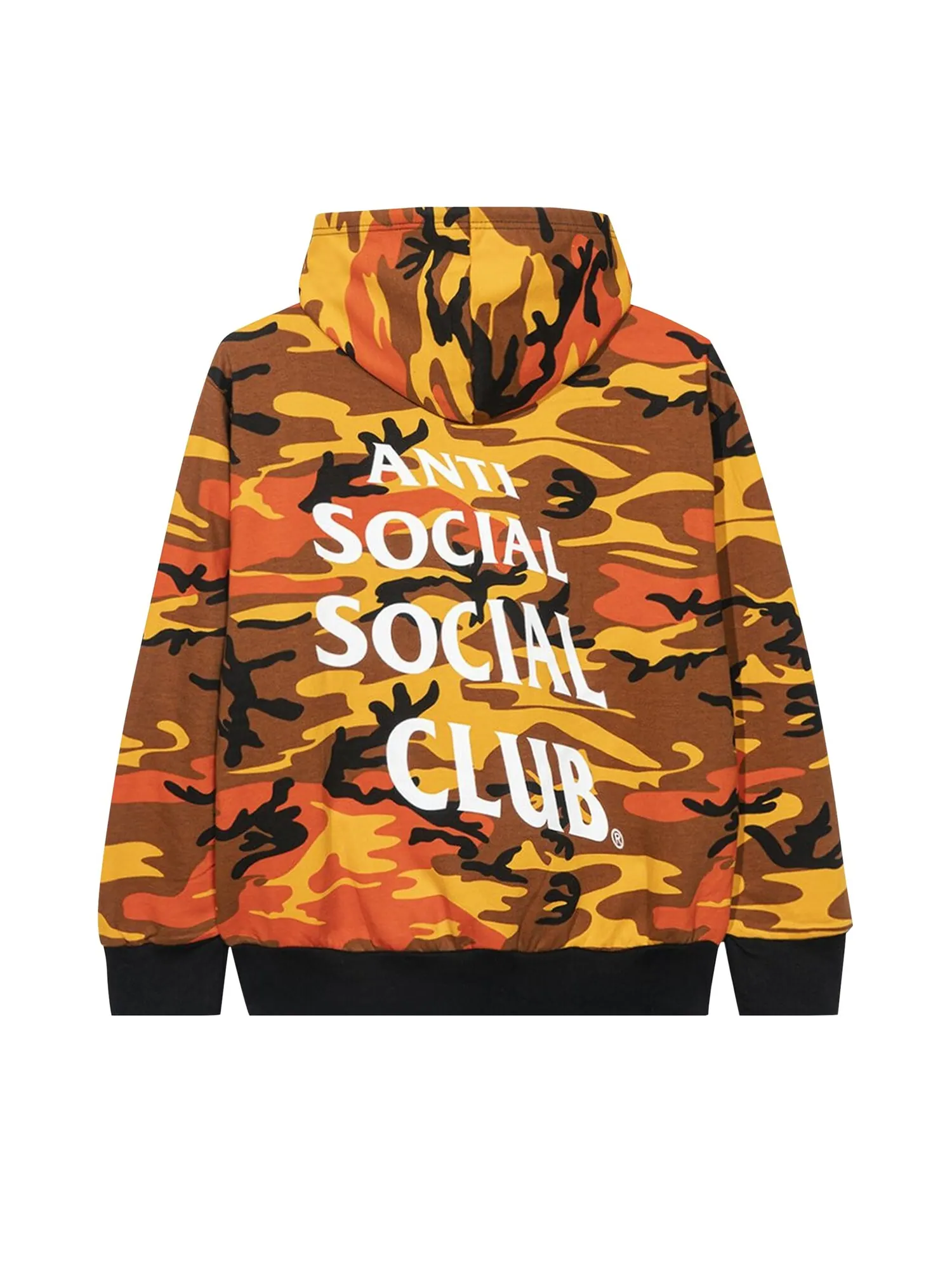 Толстовка Anti Social Social Club True Colors Оранжевый камуфляж — изображение 2 из 2