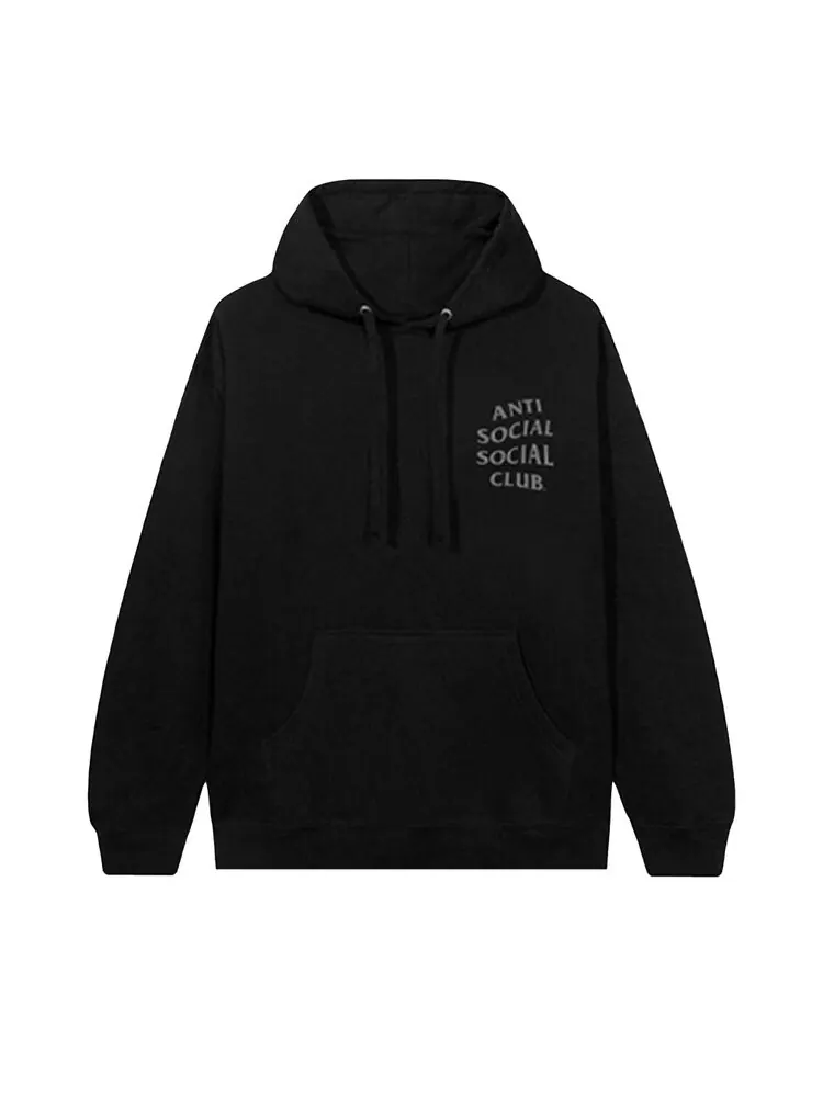 Худи Anti Social Social Club The Ghost Of You And Me 'Black' — изображение 1 из 2, черный