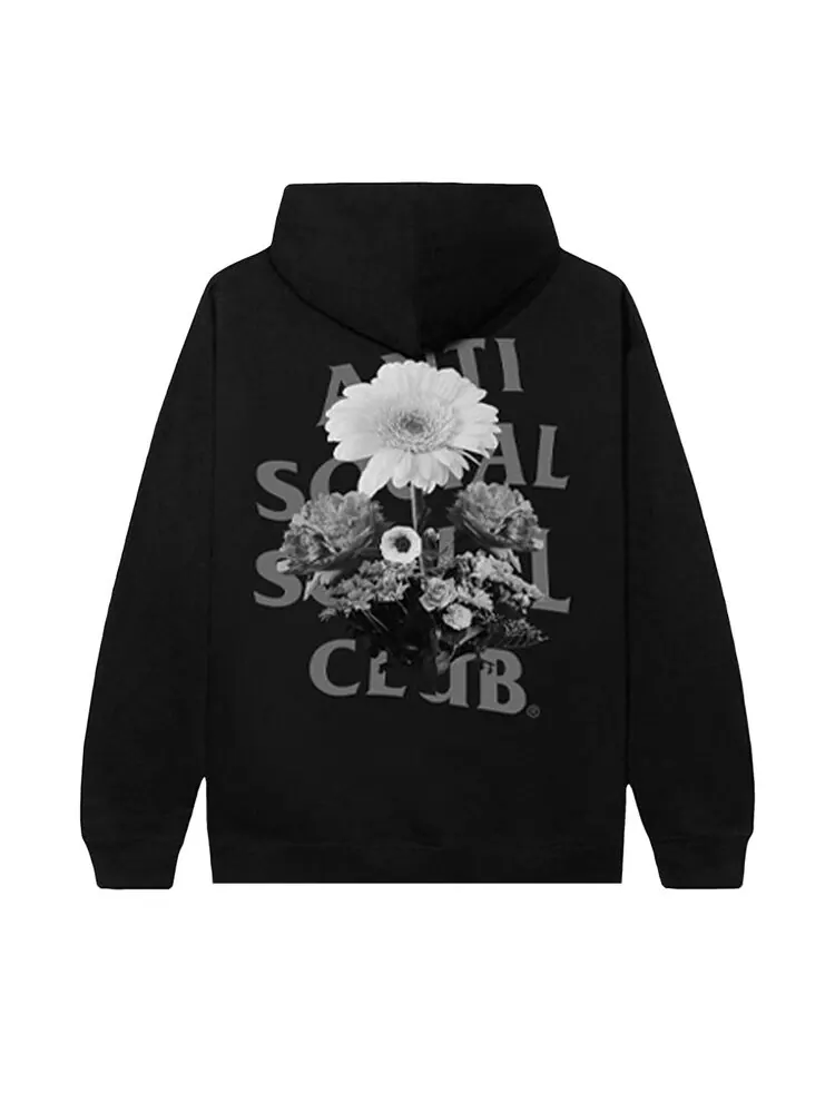 Худи Anti Social Social Club The Ghost Of You And Me 'Black' — изображение 2 из 2, черный