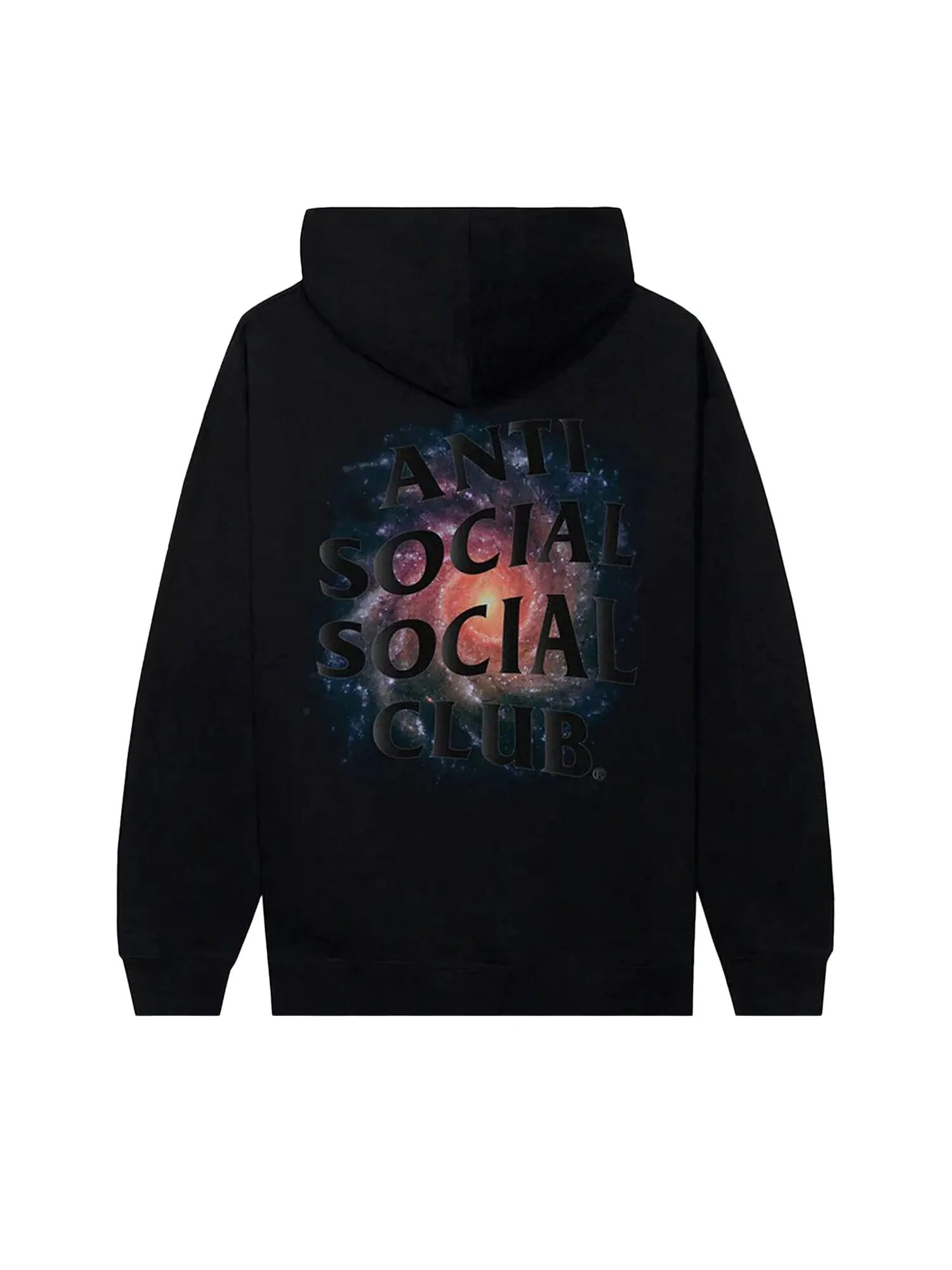 Anti Social Social Club Сегодня вечером я посижу… Толстовка Черная — изображение 2 из 2, черный