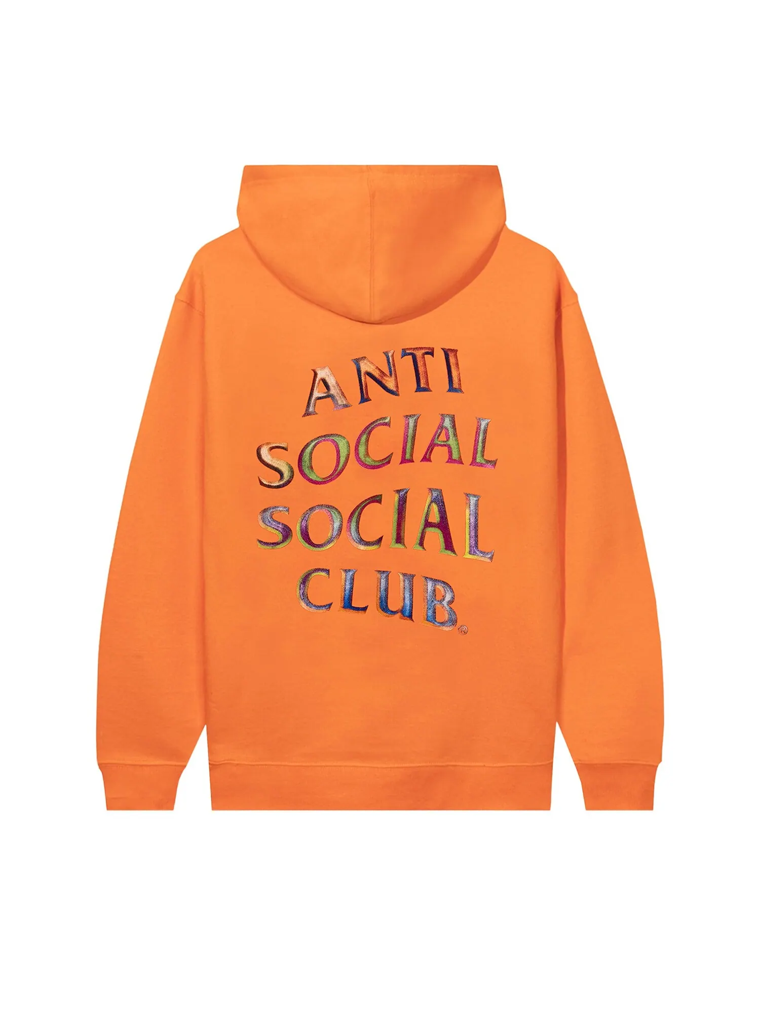 Толстовка с временной памятью Anti Social Social Club — изображение 2 из 3, оранжевый