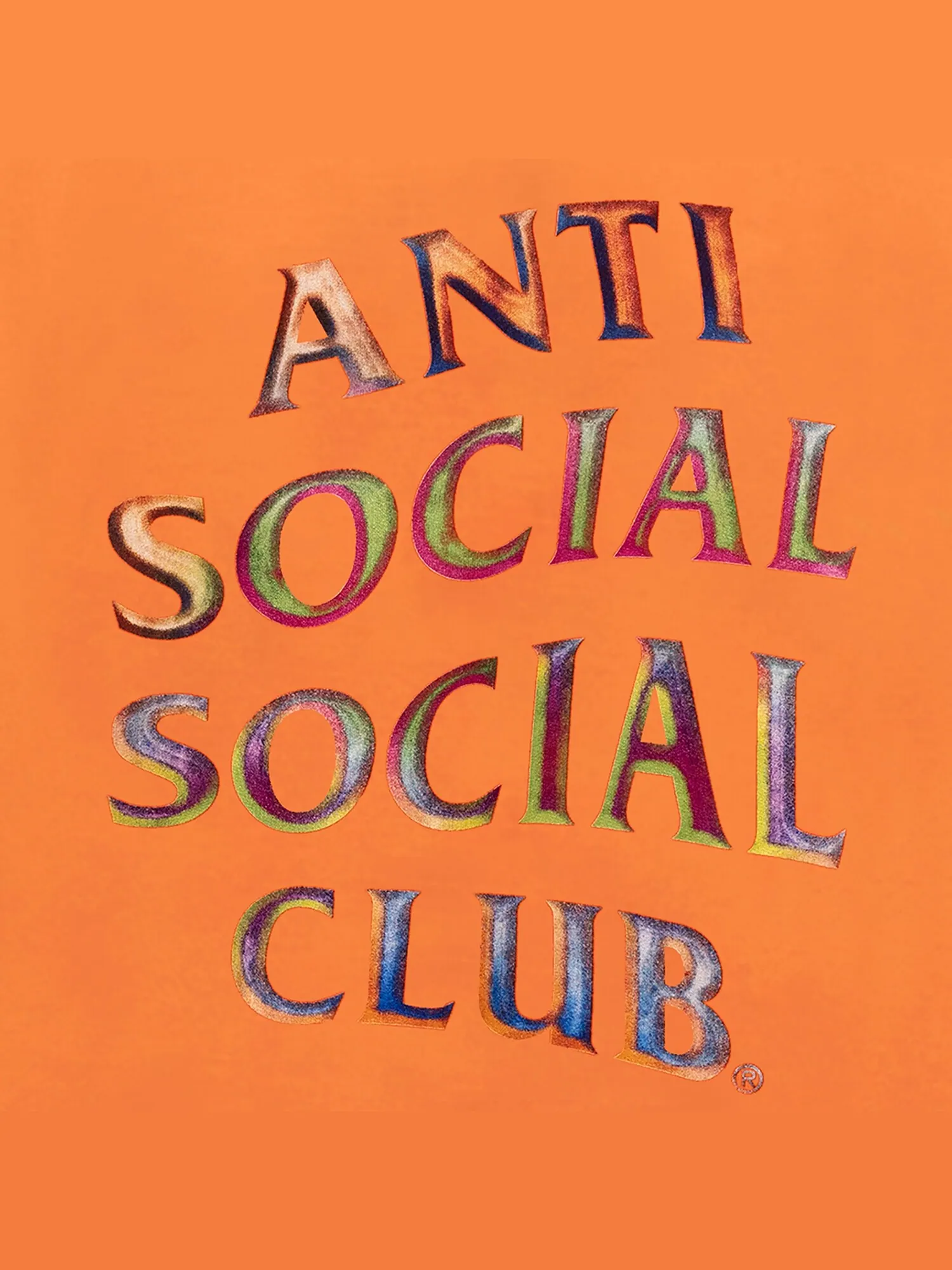 Толстовка с временной памятью Anti Social Social Club — изображение 3 из 3, оранжевый