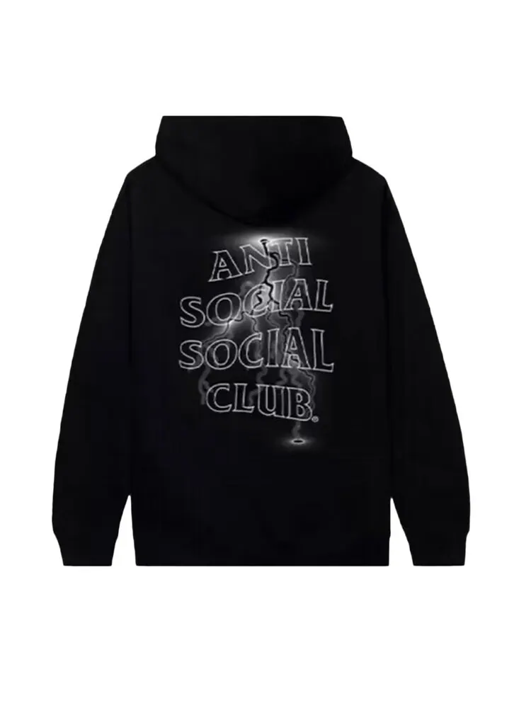 Худи Anti Social Social Club Twisted 'Black' — изображение 2 из 2, черный