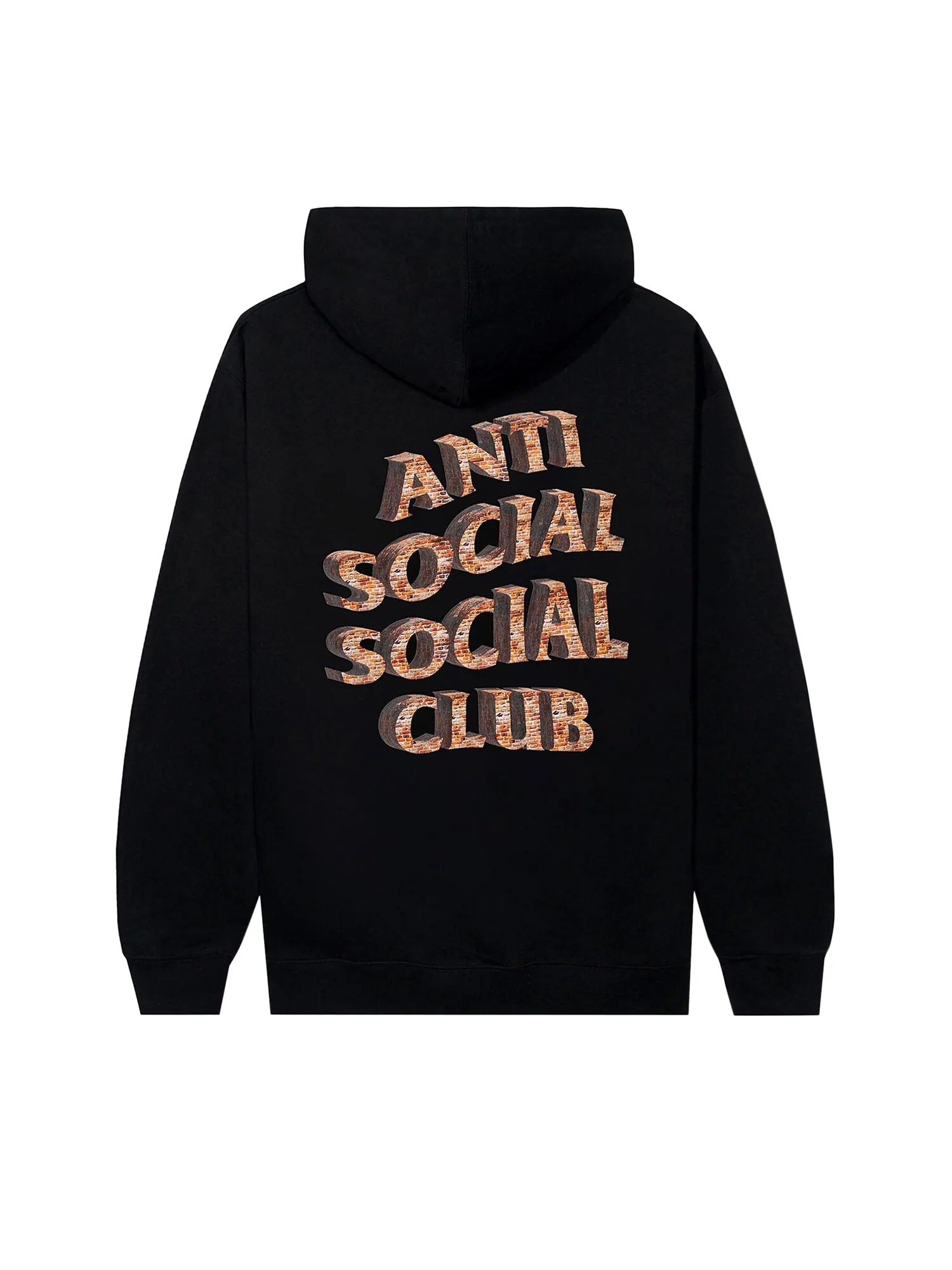 Белая толстовка с капюшоном Anti Social Social Club — изображение 2 из 3, черный