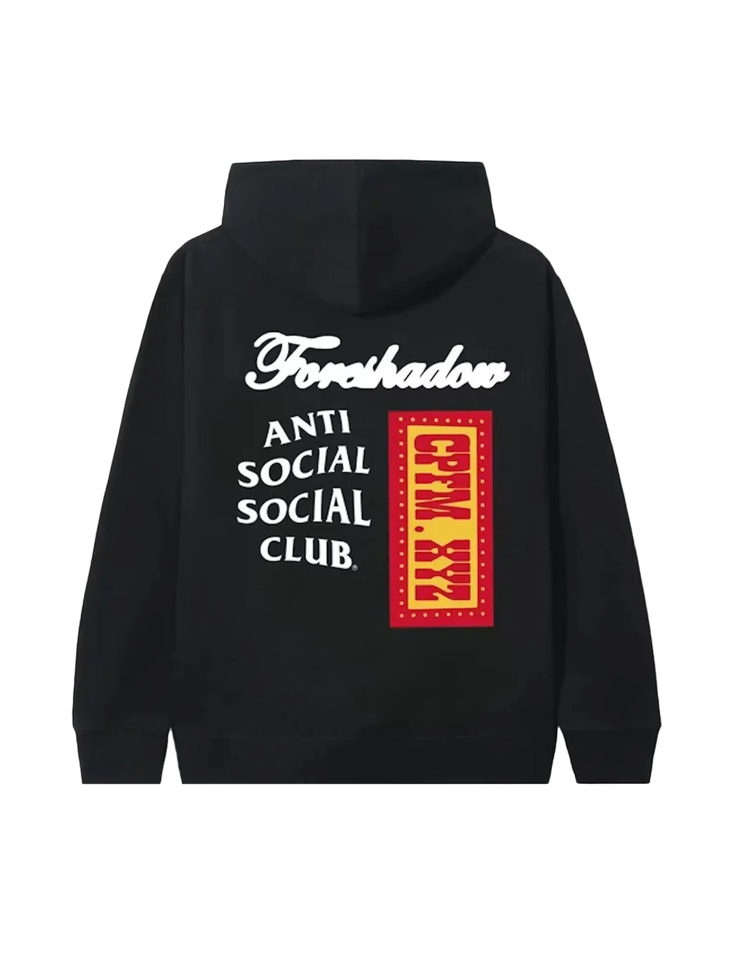 Anti Social Social Club x Cactus Plant Блошиный рынок предвещает худи Черный — изображение 2 из 4