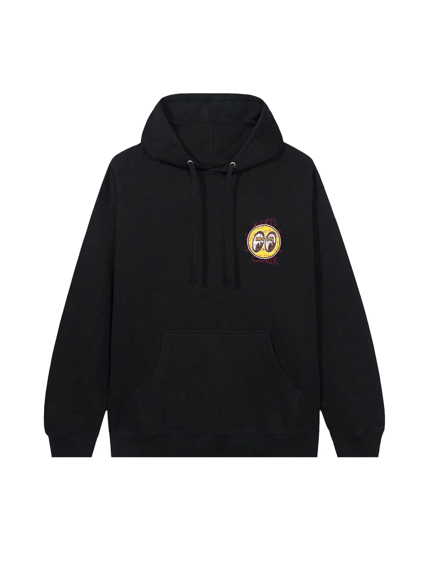 Толстовка с блестками Crossfire Anti Social Social Club x Mooneyes — изображение 1 из 2, черный