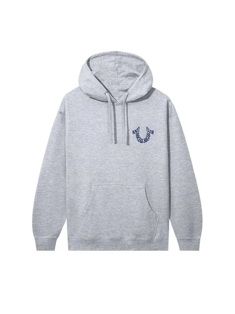 Худи Anti Social Social Club x True Religion Anti-Truth Hoodie, Ath Heather — изображение 1 из 2, серый