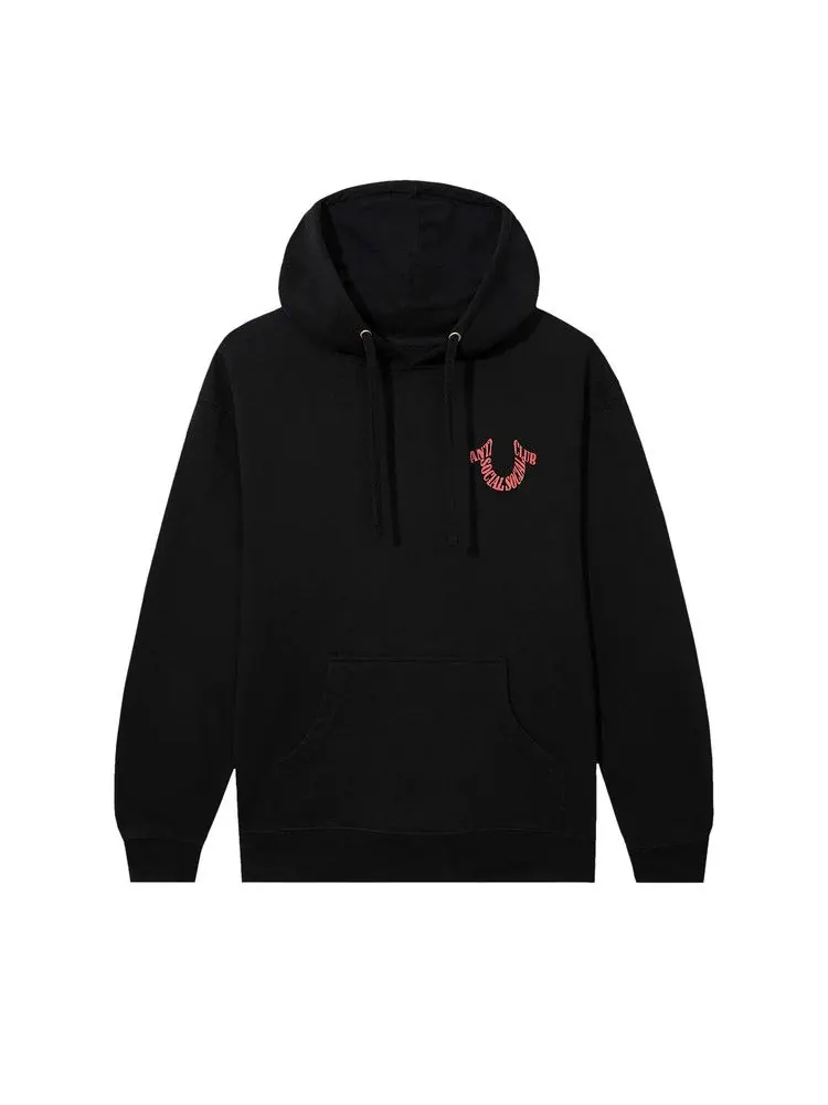Худи Anti Social Social Club x True Religion Anti-Truth Hoodie — изображение 1 из 4, черный