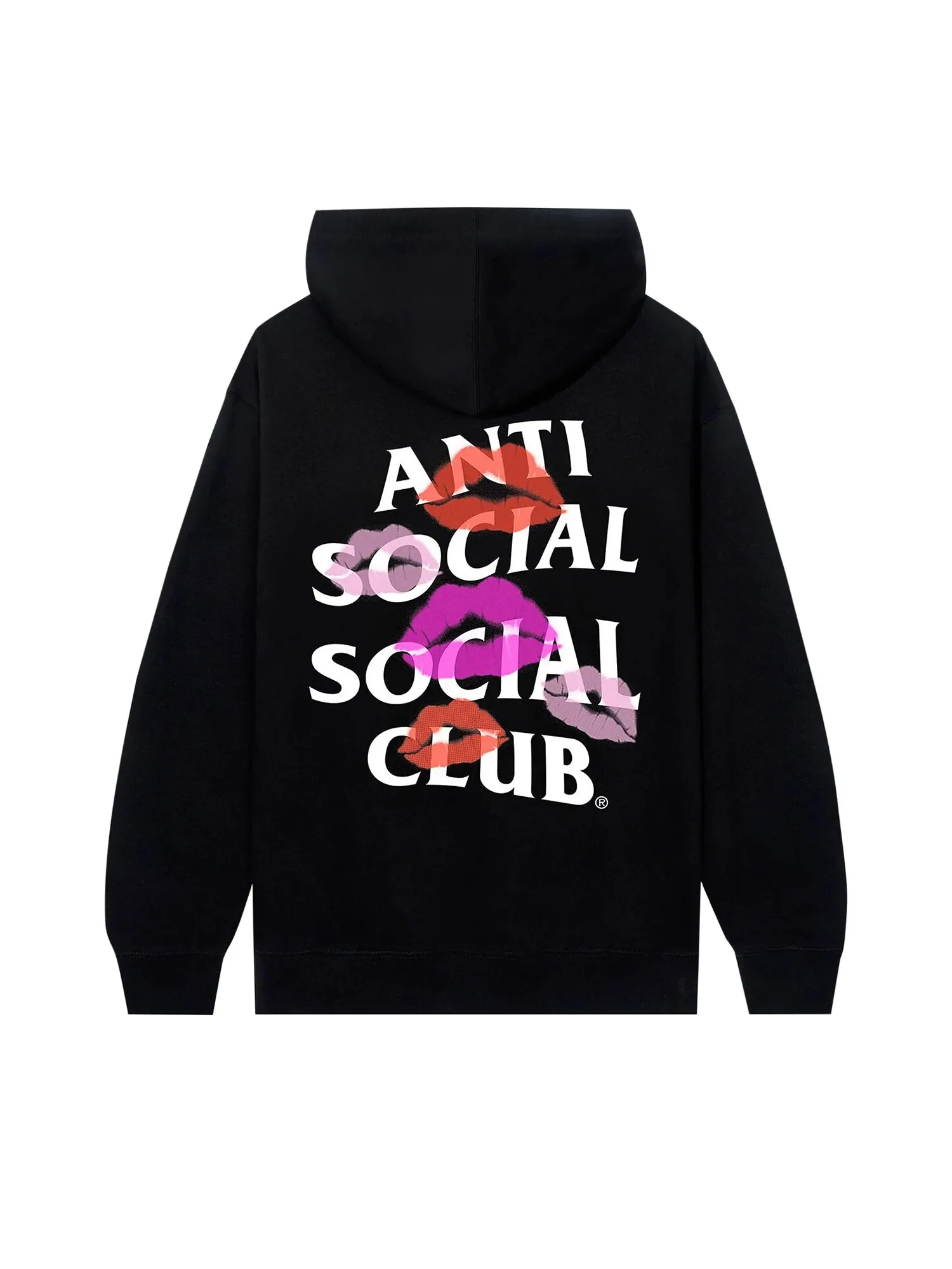 Толстовка Anti Social Social Club Your Kiss — изображение 2 из 2, черный