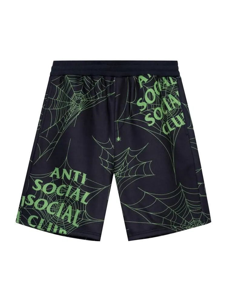 Шорты Anti Social Social Club Crawling In The Dark 'Black' — изображение 1 из 2, черный
