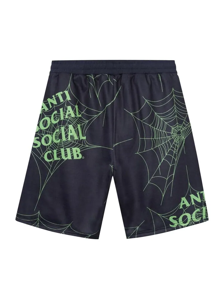 Шорты Anti Social Social Club Crawling In The Dark 'Black' — изображение 2 из 2, черный