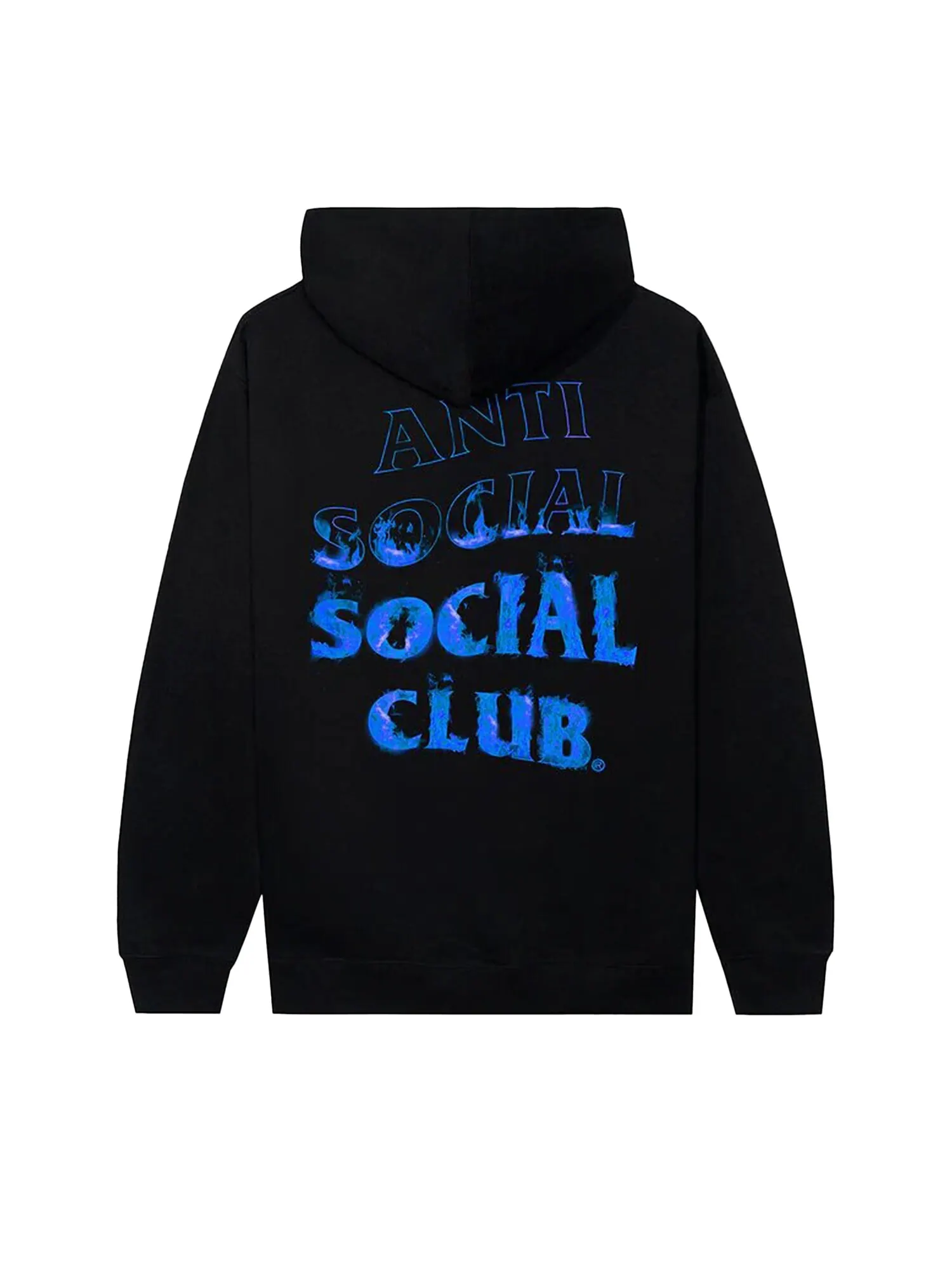 Толстовка Anti Social Social Club A Fire Inside Черная — изображение 2 из 2, черный
