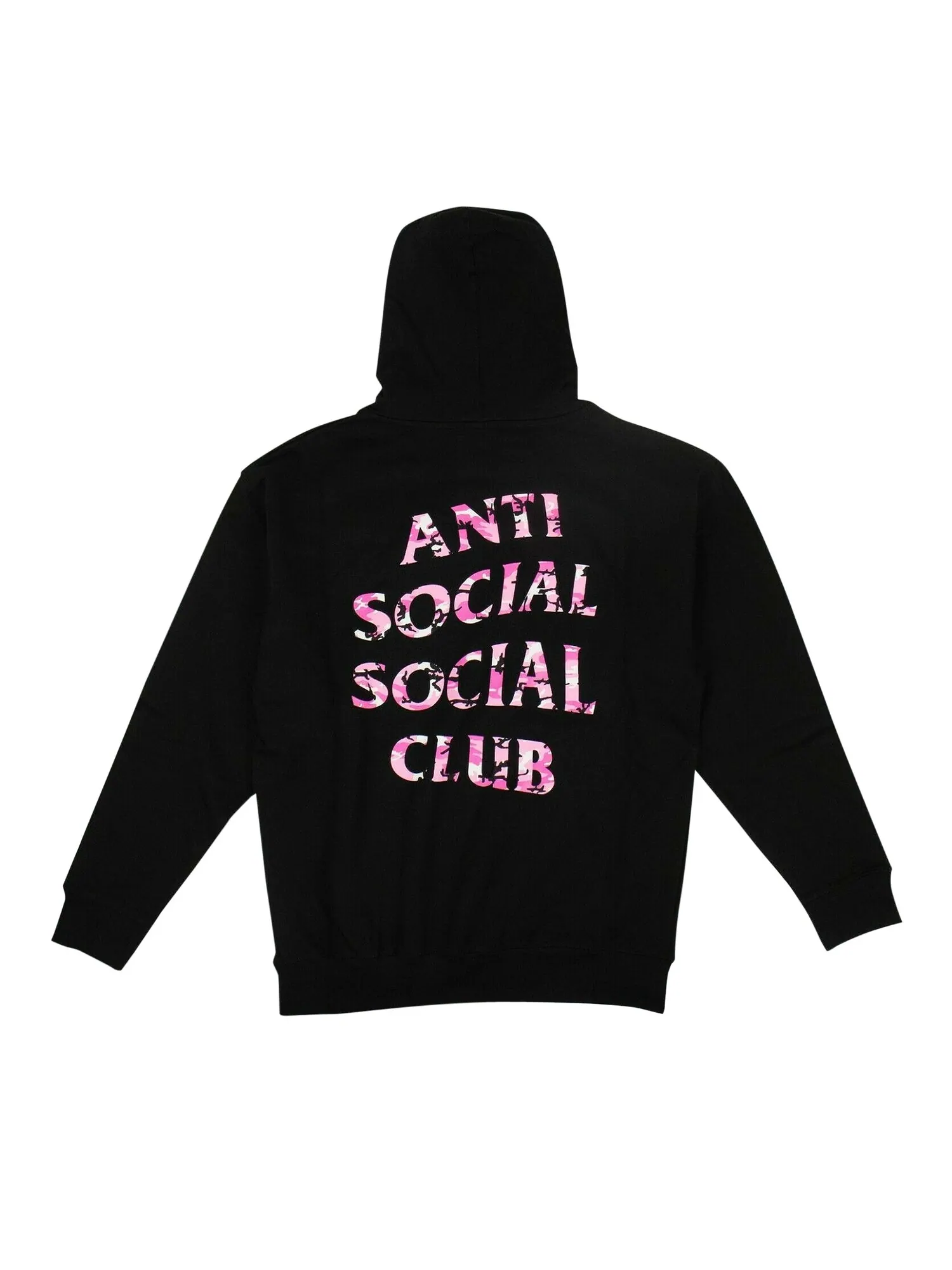 Толстовка с камуфляжным принтом Anti Social Social Club x Undefeated — изображение 2 из 3, черный