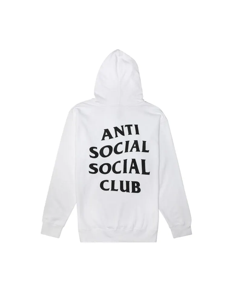 Худи Anti Social Social Club Masochism Hoodie 'White' — изображение 2 из 3, белый
