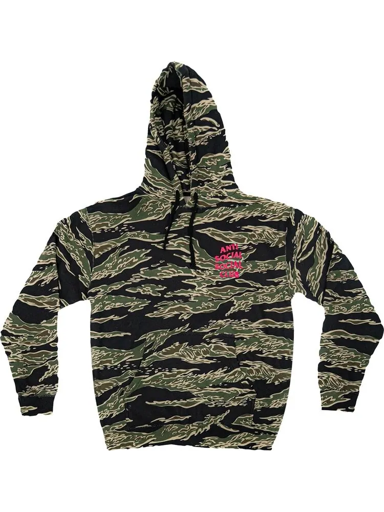 Худи Anti Social Social Club Tiger Camo Hoodie 'Camo' — изображение 1 из 2, мульти