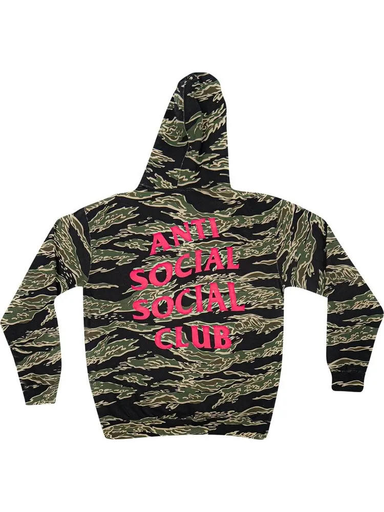 Худи Anti Social Social Club Tiger Camo Hoodie 'Camo' — изображение 2 из 2, мульти