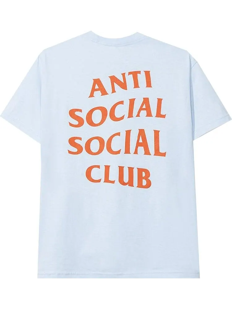 Футболка Anti Social Social Club Hong Kong Hk City Tee 'Blue' — изображение 2 из 2, синий