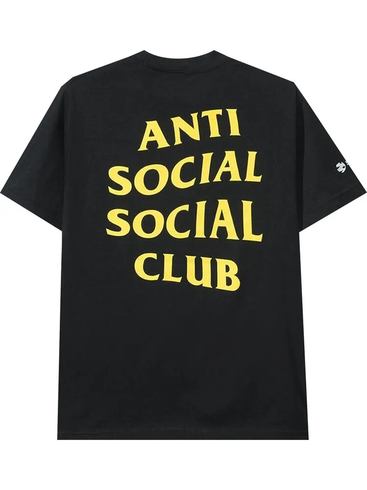 Футболка Anti Social Social Club x DHL Tee 'Black' — изображение 2 из 2, черный