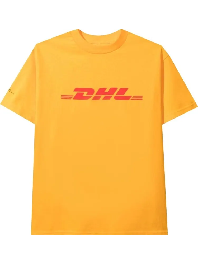 Футболка Anti Social Social Club x DHL Tee 'Gold' — изображение 1 из 2, золото