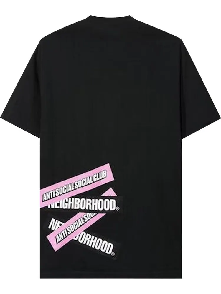 Футболка Anti Social Social Club x Neighborhood Stuck On You Tee 'Black' — изображение 2 из 2, черный
