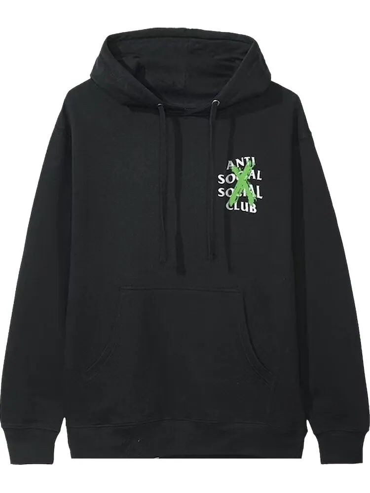 Худи Anti Social Social Club Cancelled Remix Hoodie 'Black' — изображение 1 из 2, черный
