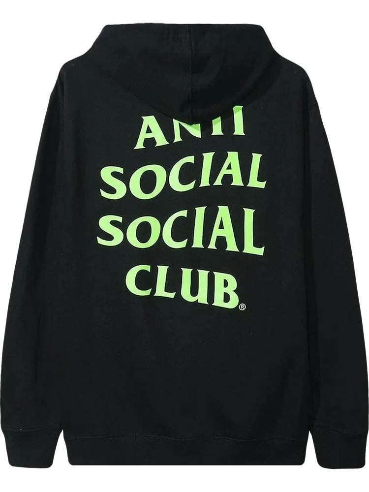 Худи Anti Social Social Club Give Me Hoodie 'Black' — изображение 2 из 2, черный