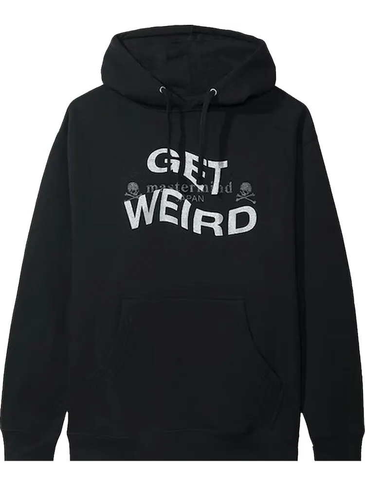 Худи Anti Social Social Club x Mastermind Get Weird Hoodie 'Black' — изображение 1 из 2, черный
