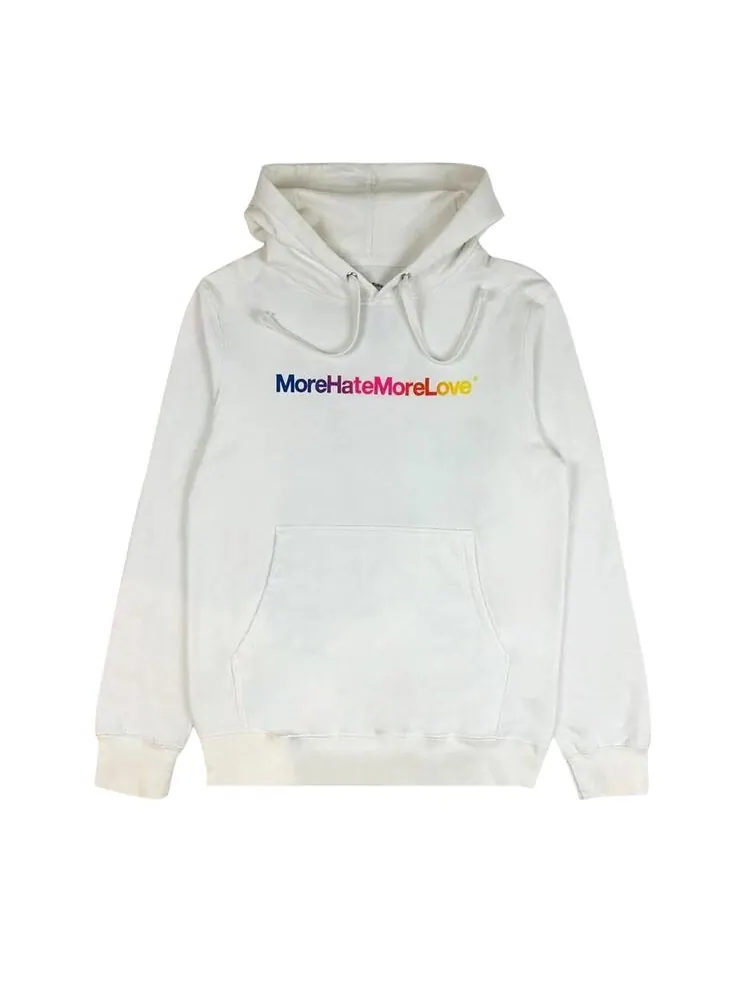 Худи Anti Social Social Club More Hate More Love Hoodie White — изображение 1 из 2, белый