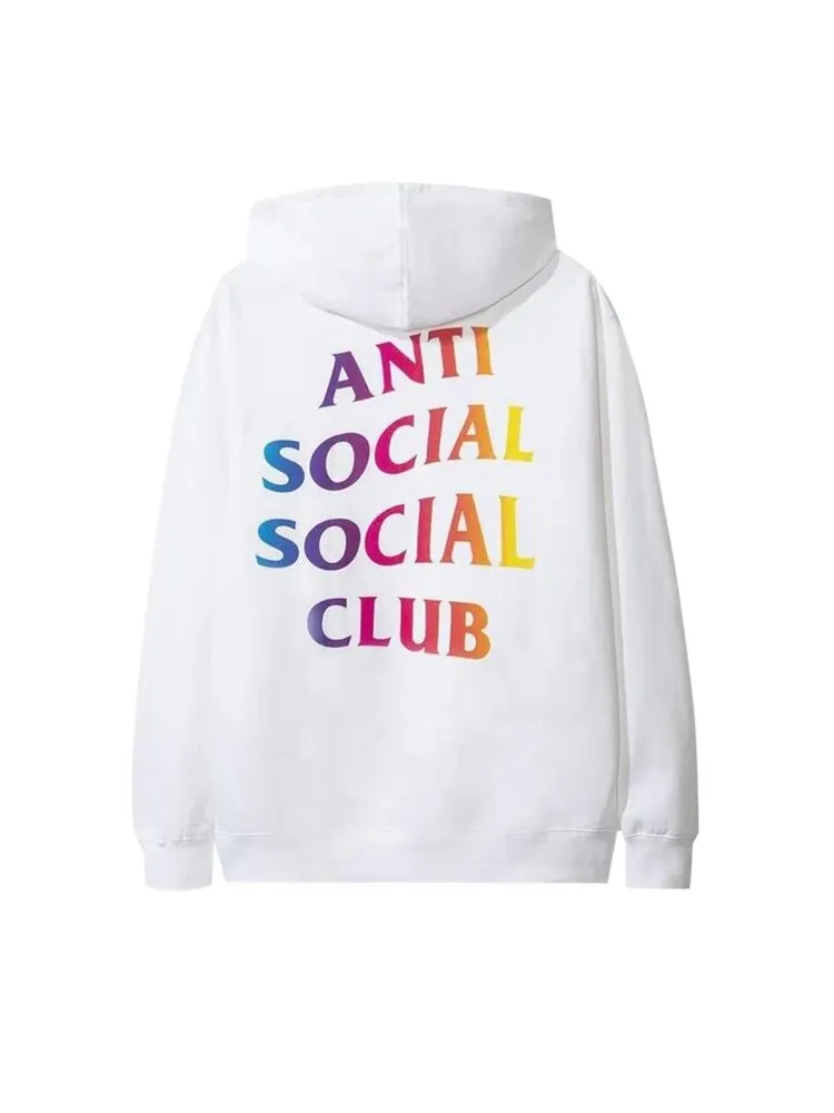 Худи Anti Social Social Club More Hate More Love Hoodie White — изображение 2 из 2, белый