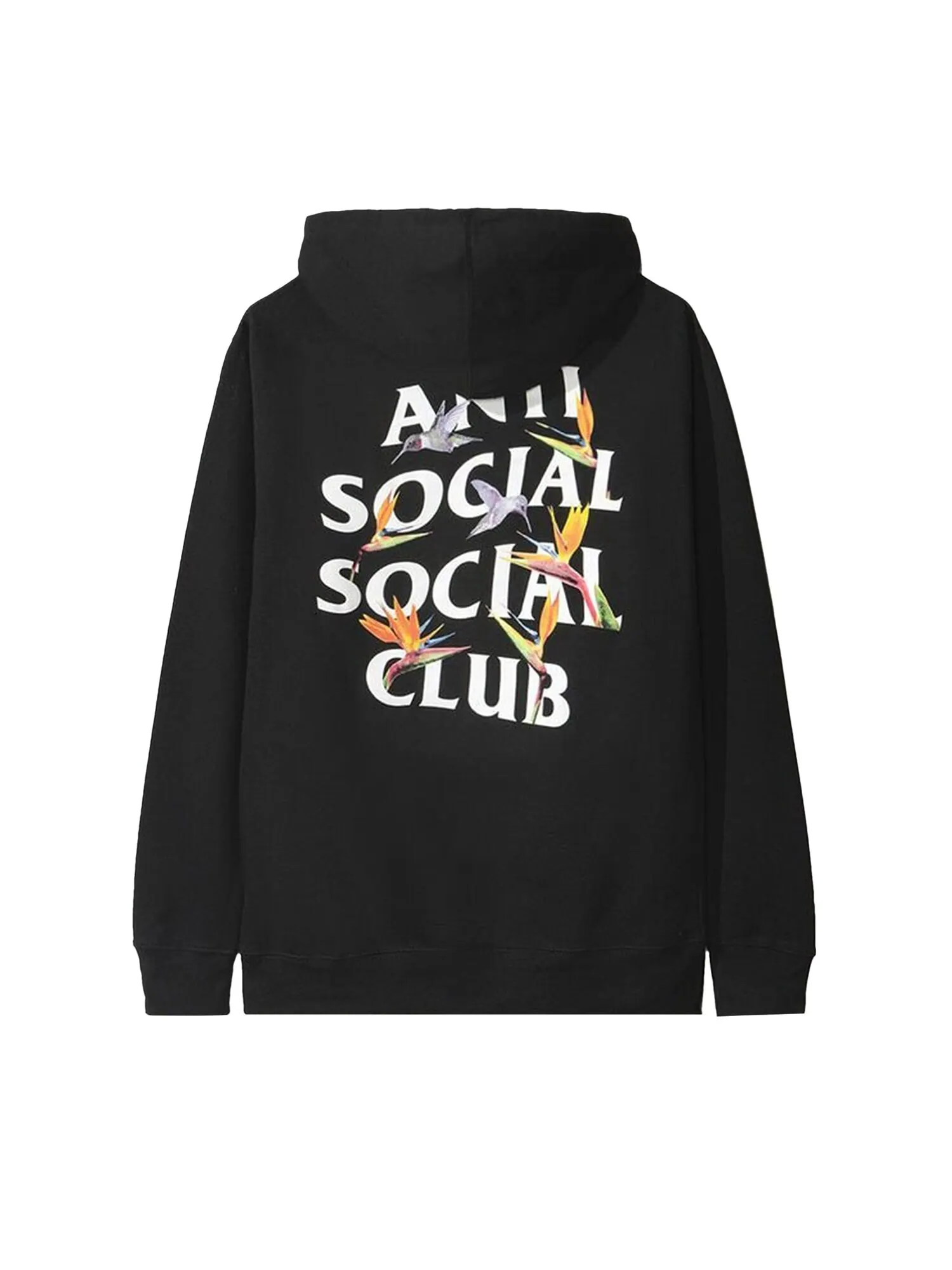 Толстовка с капюшоном Anti Social Social Club — изображение 2 из 2, черный