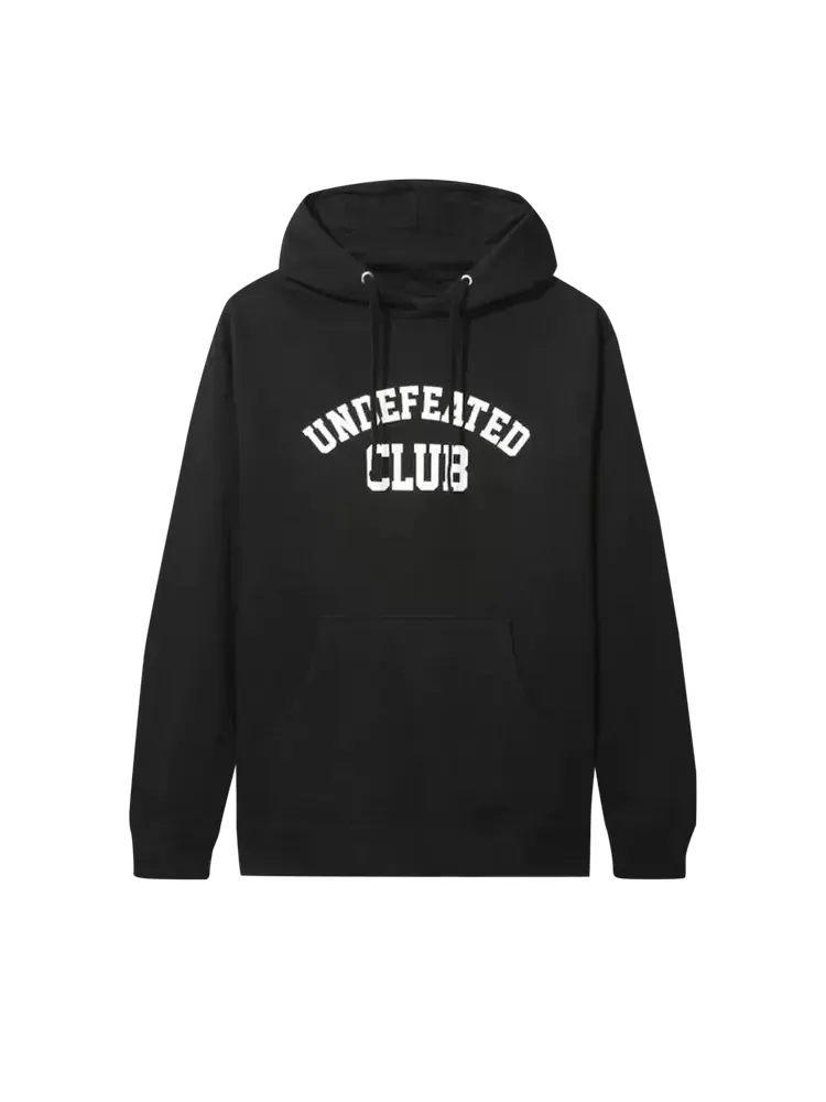 Худи Anti Social Social Club x Undefeated Club 'Black' — изображение 1 из 1, черный