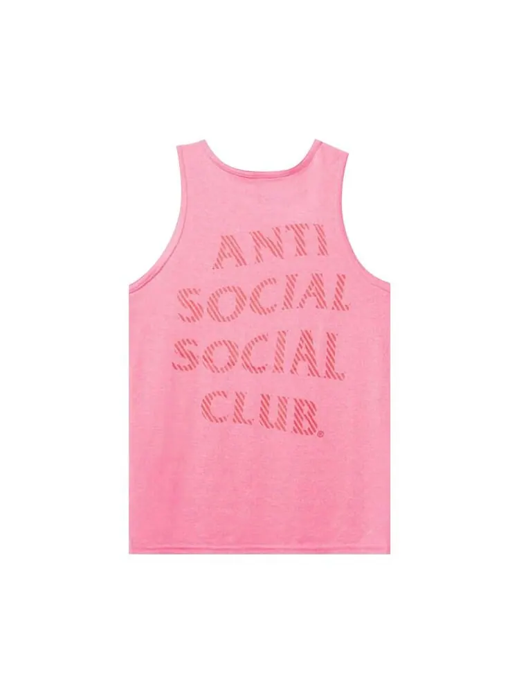 Топ Anti Social Social Club Goodbye Summer Tank Top Pink — изображение 2 из 2, розовый