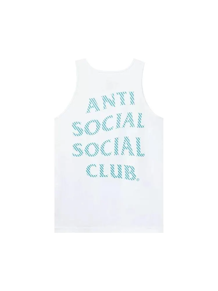 Топ Anti Social Social Club Goodbye Summer Tank Top White — изображение 2 из 2, белый