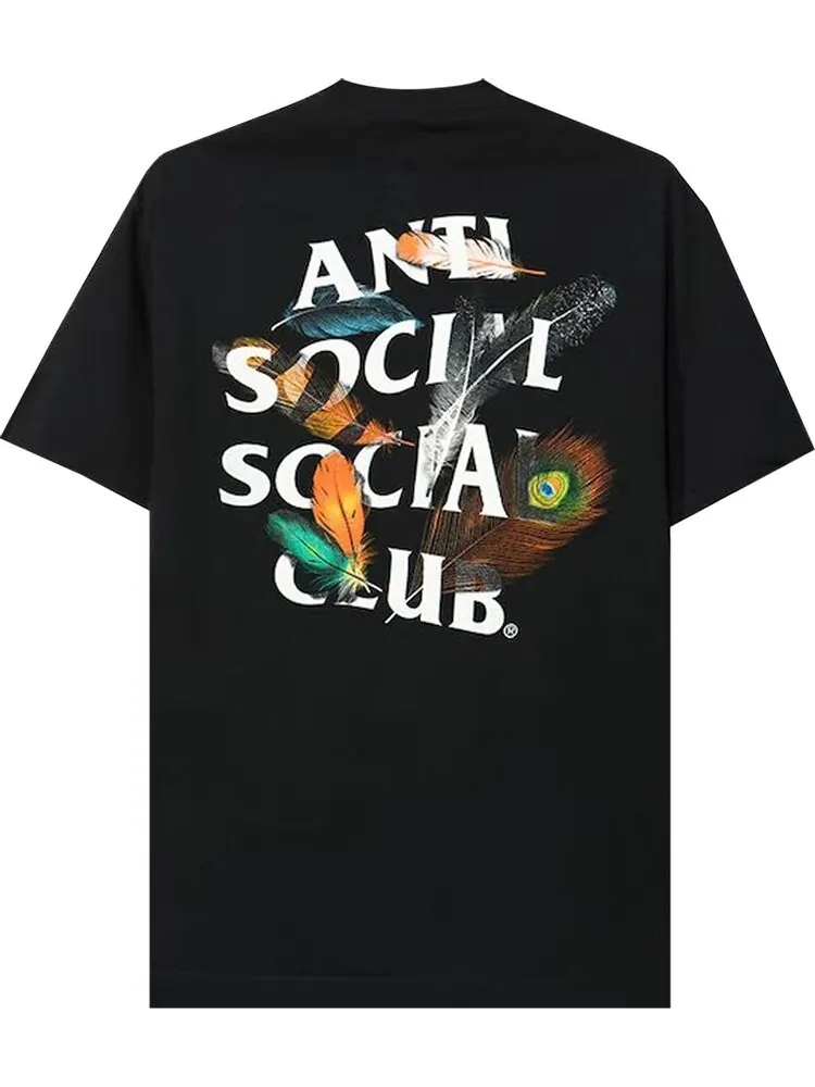 Футболка Anti Social Social Club Birdbath Tee 'Black' — изображение 2 из 2, черный