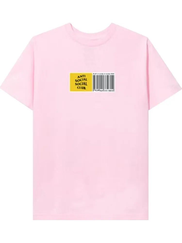 Футболка Anti Social Social Club Baguette Tee (Japan Exclusive) 'Pink' — изображение 1 из 1, розовый