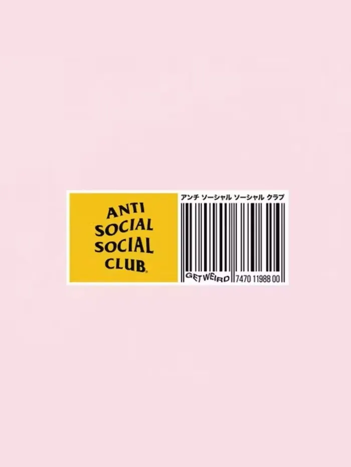 Футболка Anti Social Social Club Baguette (эксклюзивно для Японии) — изображение 3 из 4, розовый