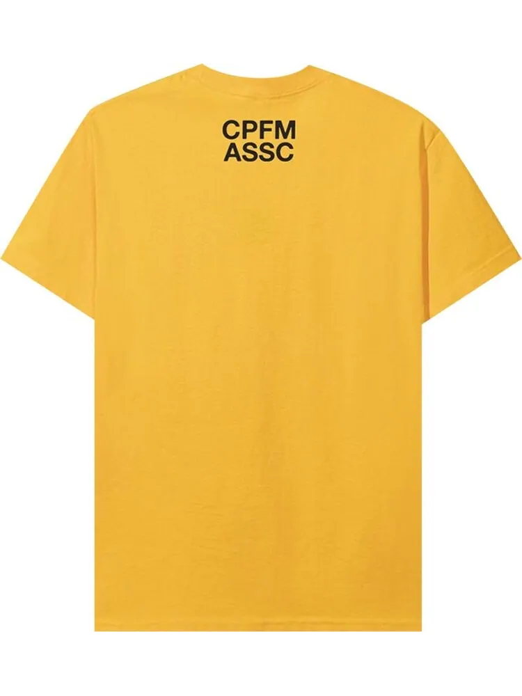 Футболка Anti Social Social Club x Cactus Plant Flea Market Club Tee 'Yellow' — изображение 2 из 2, желтый