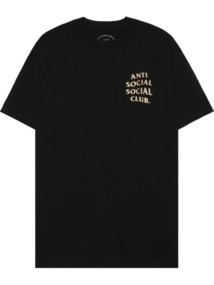 Футболка Anti Social Social Club Congrats Tee 'Black' — изображение 1 из 2, черный